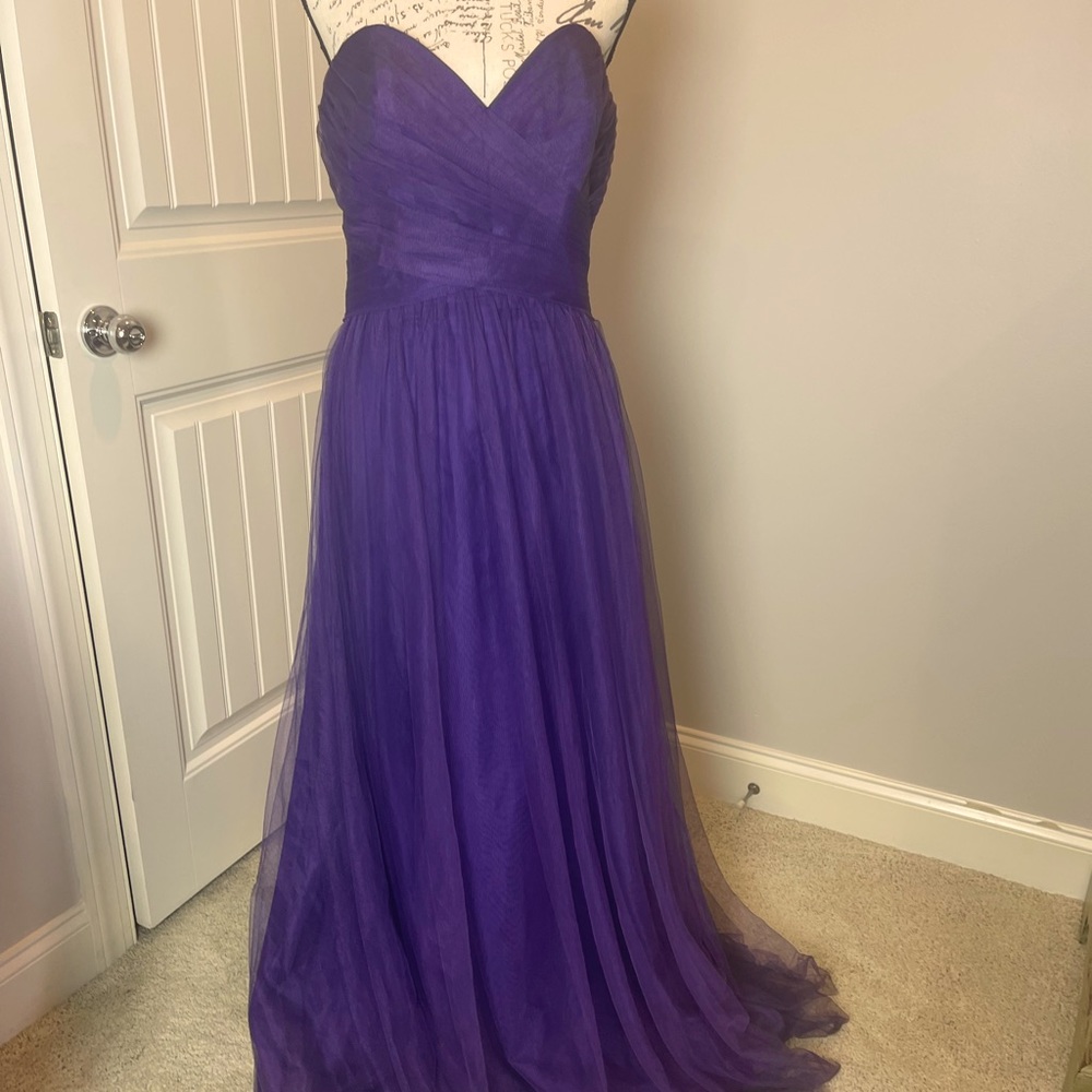 Purple Bridesmaid Dress